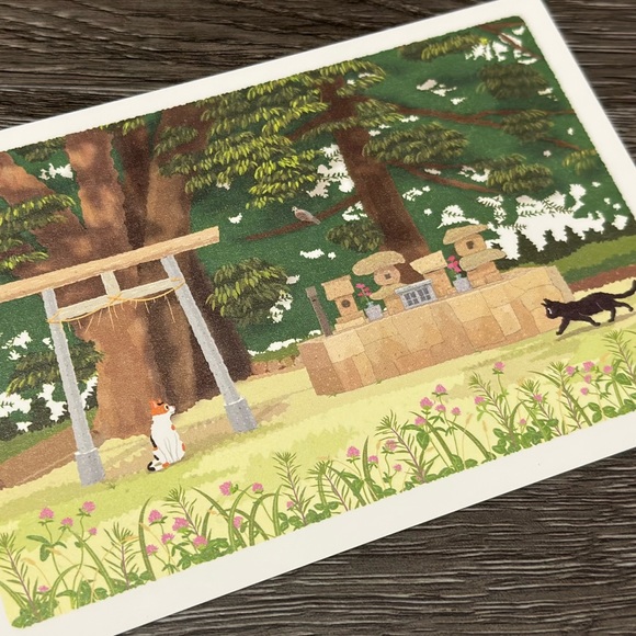 Kittens Travel Life in Japan Postacard Set ❘ Postal (12 sheets of 12 patterns) - Picture 7 of 16